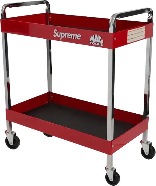 Supreme Mac Tools Utility Cart Red