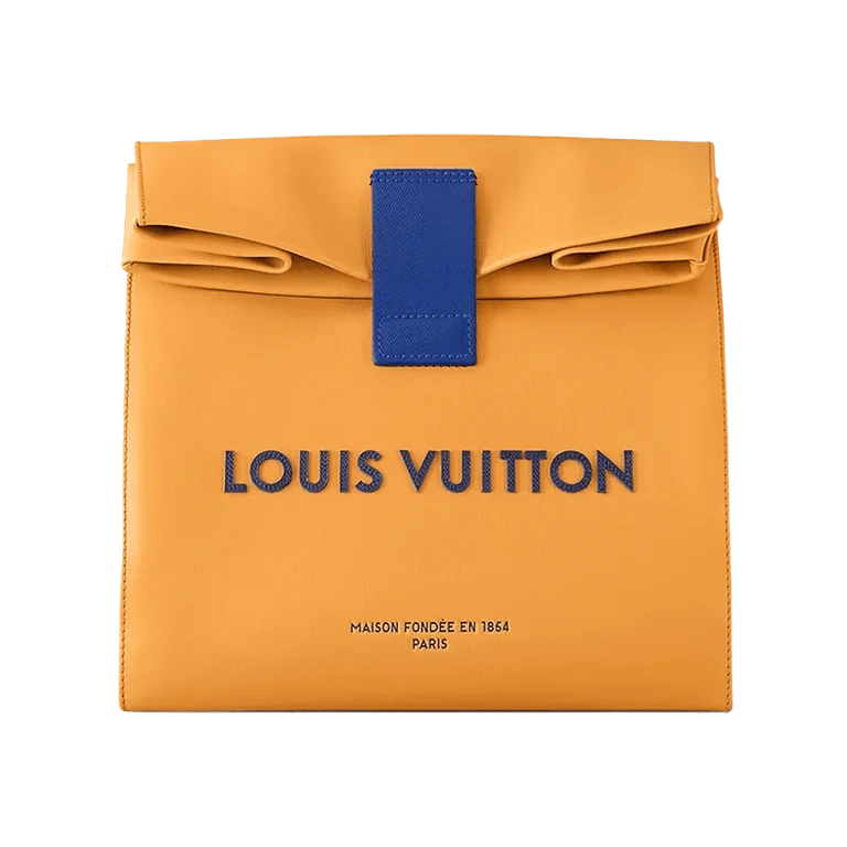 Louis Vuitton · Louis Vuitton Sandwich Bag Safran