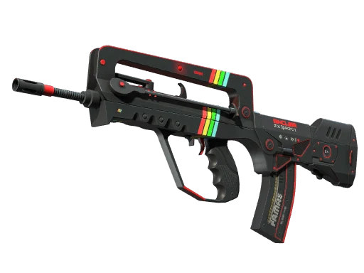 StatTrak™ FAMAS | ZX Spectron (Minimal Wear)