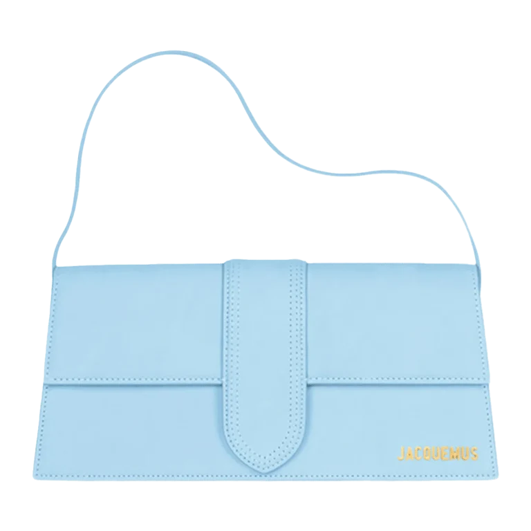Jacquemus · Jacquemus Le Bambino Long Flap Shoulder Bag Light Blue