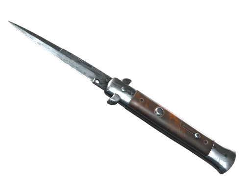 ★ Stiletto Knife | Damascus Steel (Minimal Wear)
