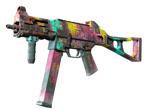 StatTrak™ UMP-45 | Wild Child (Battle-Scarred)