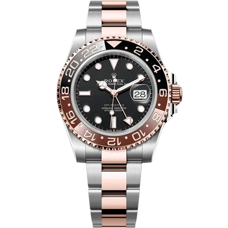 Rolex · Rolex GMT-Master II 40mm "Rootbeer" Steel and Rose Gold