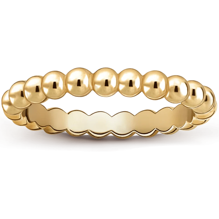 Van Cleef & Arpels · Perlée pearls of gold ring