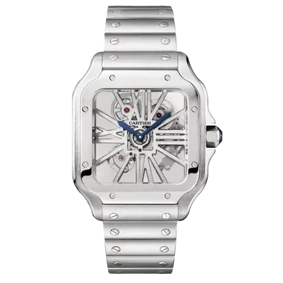 Cartier · Cartier - Santos Skeleton - Steel