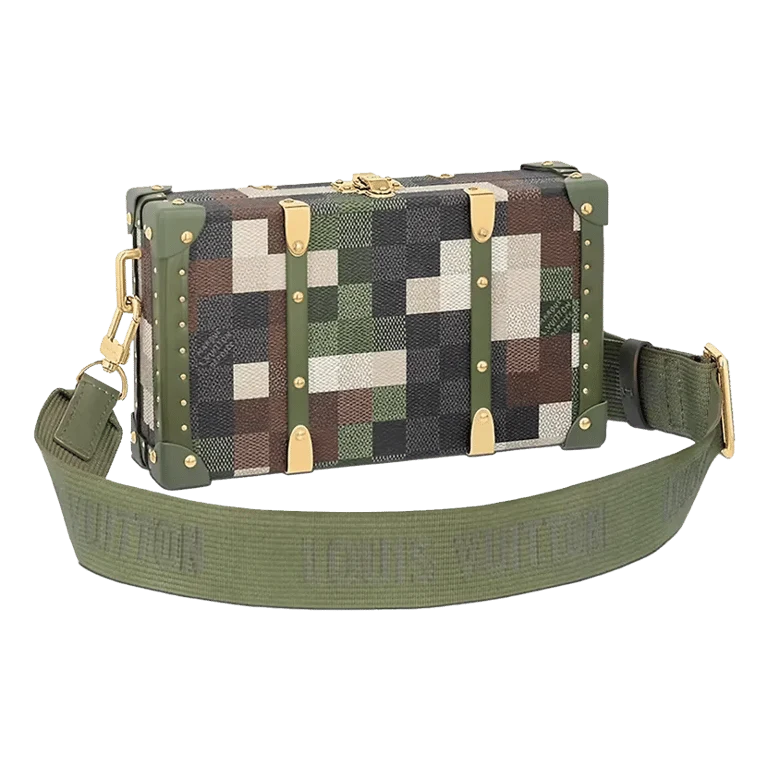 Louis Vuitton · Louis Vuitton Wallet Trunk Damoflage Green Damoflage Damier