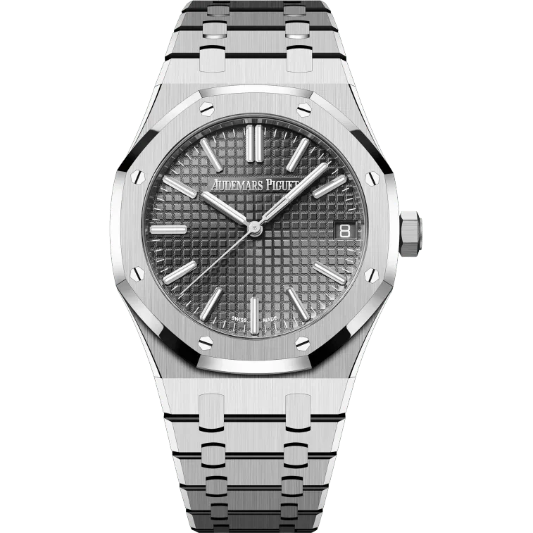 Audemars Piguet · Audemars Piguet Royal Oak Stainless Steel Green Dial 50th Anniversary 41mm