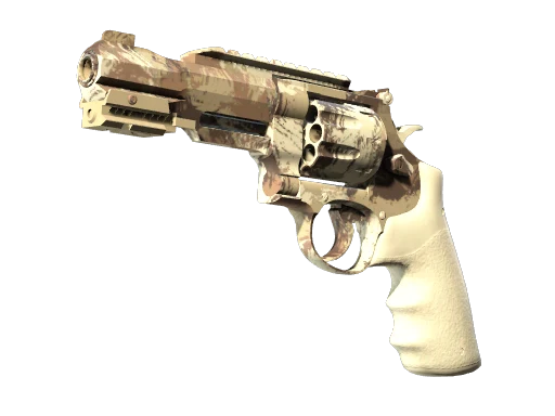 Souvenir R8 Revolver | Desert Brush (Minimal Wear)