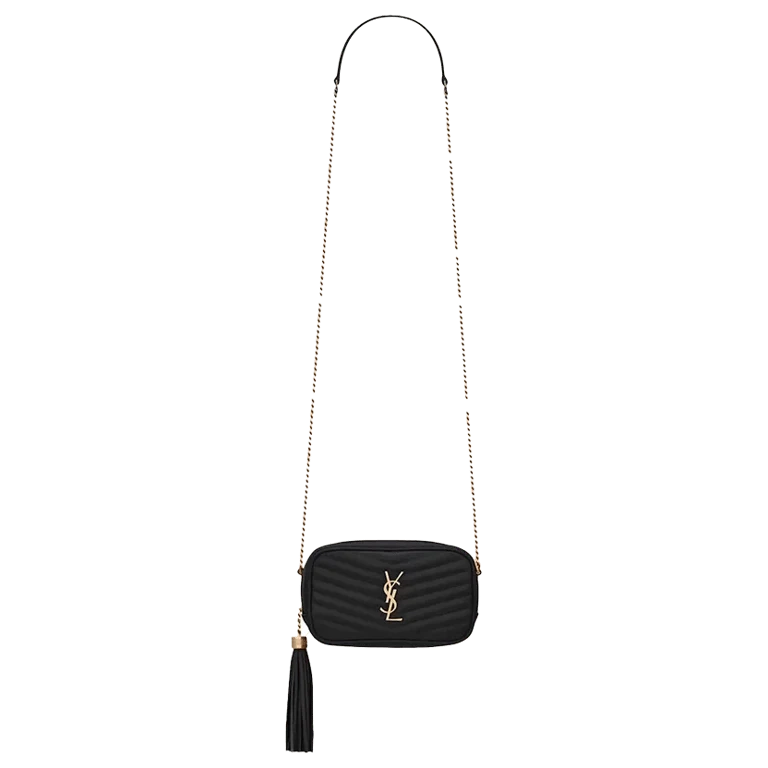 Saint Laurent · Saint Laurent Lou Crossbody Bag Mini Black