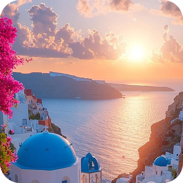 Five-night cliffside suite escape in Santorini, flights included
