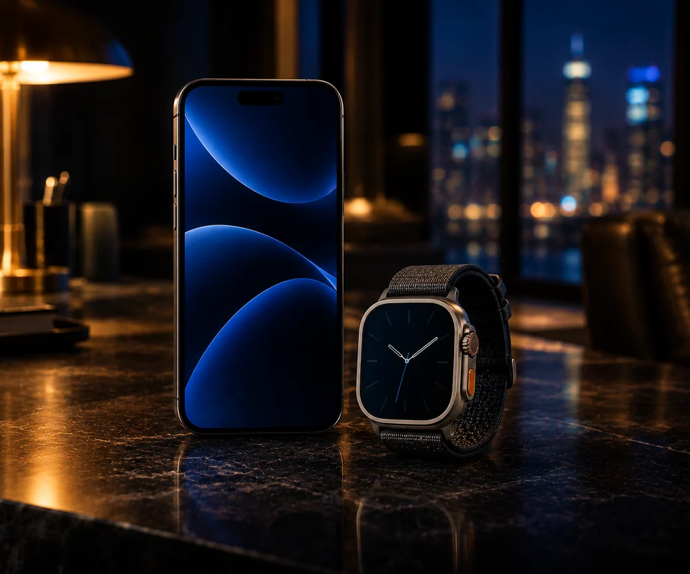iPhone Pro Max + Apple Watch Ultra